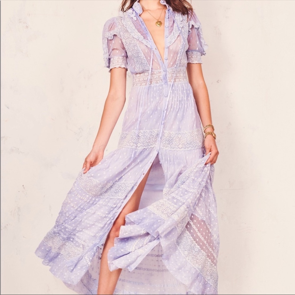 LOVESHACKFANCY STATEMENT DRESS